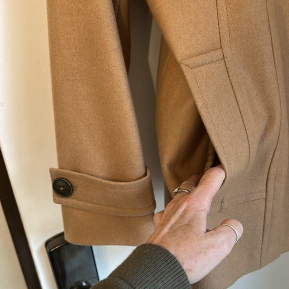 LONDON FOG HOODED COAT IN CAMEL SIZE M - Picture 5 of 15